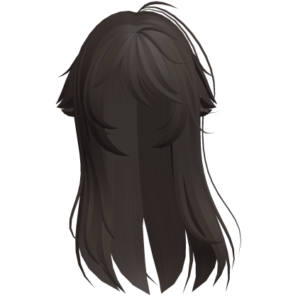 Dark Brown Shy Moe Cat Girl Windy Whispy Hair