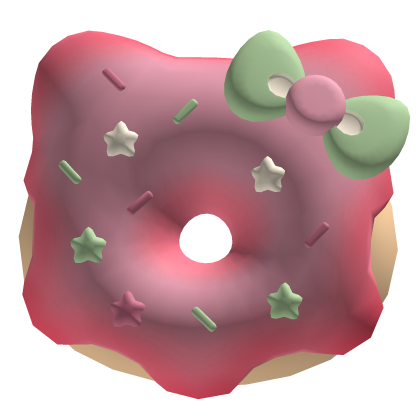 Kitty Donut - Zombie Pink