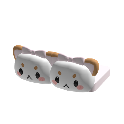 ♡ cute puppycat slippers for blocky legs thumbnail
