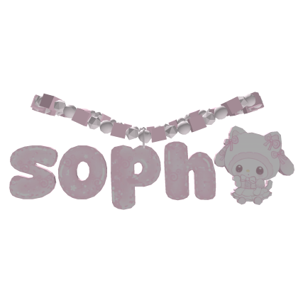 soph 1.0 necklace Roblox item
