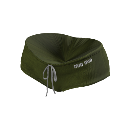 "Miu" Mini Shorts (Green) thumbnail