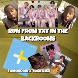 Run Away from TXT in the backrooms