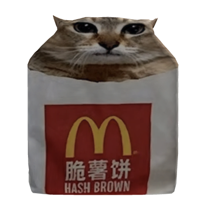 HashBrown Mei Mei Cat — Head Buddy