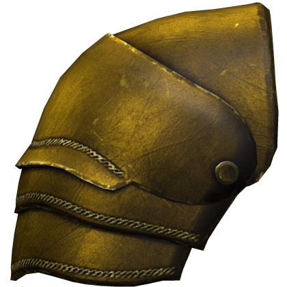 Gold Medieval Shoulder Armor [R]