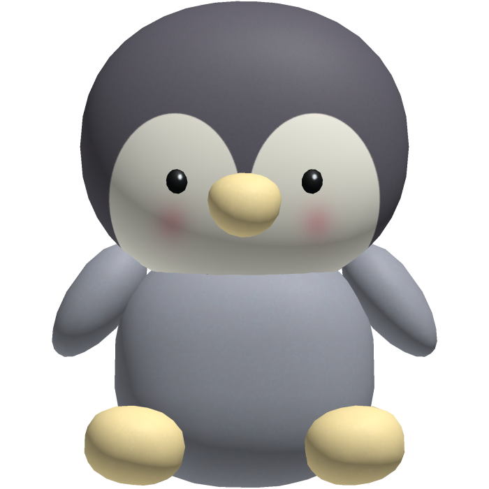 Cute Penguin Plushie Backpack