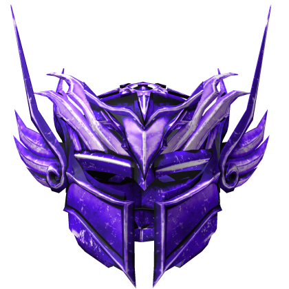 Purple Sunset Warrior Helmet