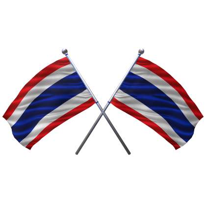 🇹🇭 Thailand Shoulder Double Flag Roblox item