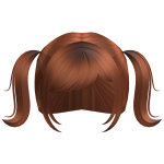 Cute Pigtails with Bangs (Ginger)