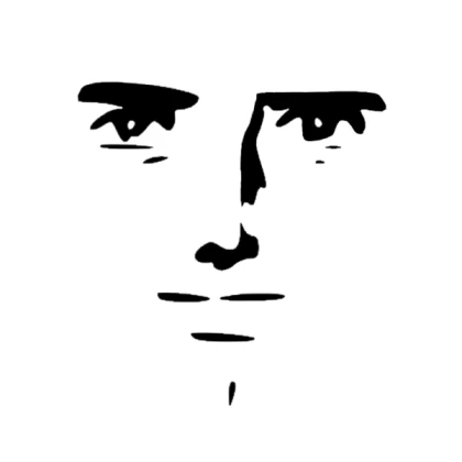 Sigma boy rizz face