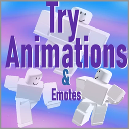 Try Animations & Emotes Roblox group icon
