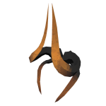 Gilded Split Visage
