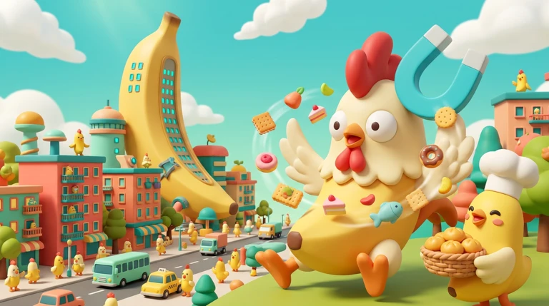 Chicken Banana: Evolution