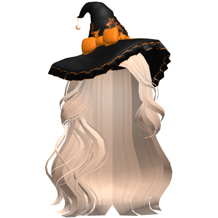Halloween Side Swept Witch Hair (Light Blonde)
