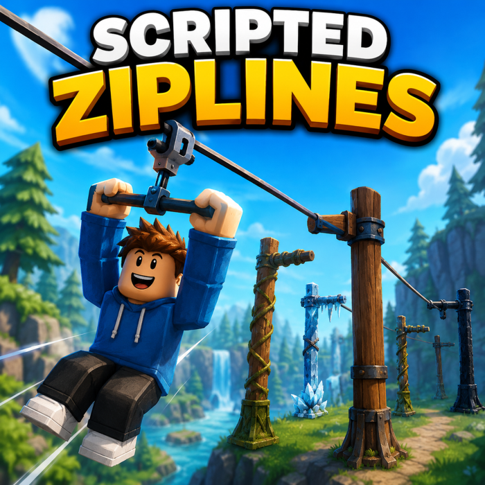 Scripted Ziplines Made by Zelgraz preview 1