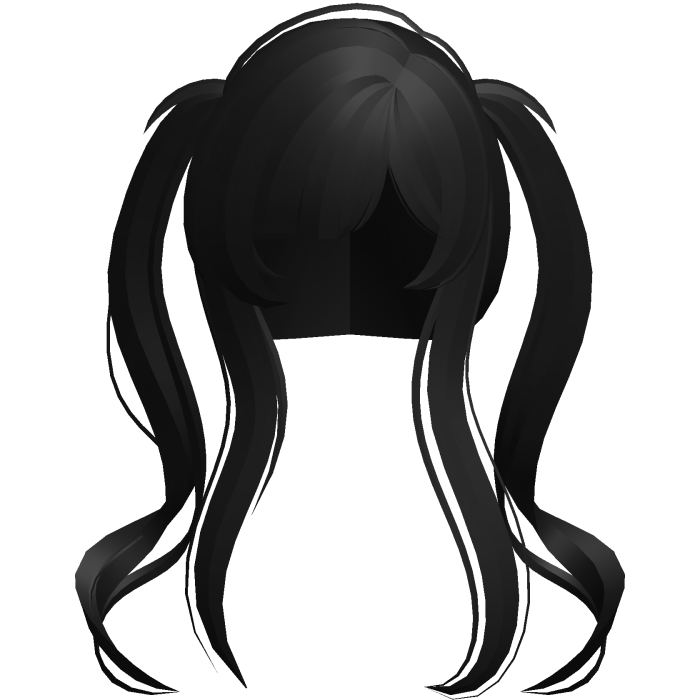 flowy long wispy moe vamp ponytails black