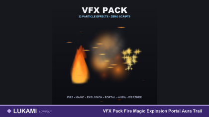 VFX Pack Fire Magic Explosion Portal Aura Trail preview 1