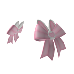 Bunny Side Bows Pink