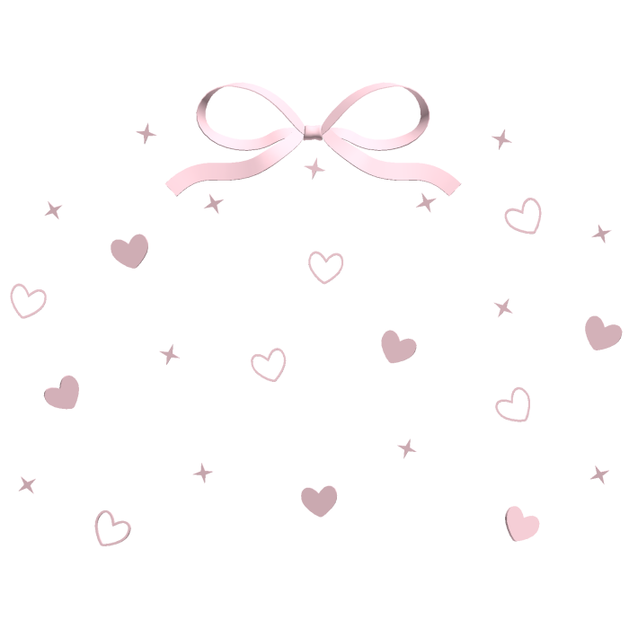 Princess Bow Aura pink ♡ 