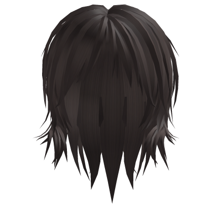 Unkept Emo Boy Vkei Anime Hair (brown)