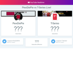 Pewdipie Vs T-series