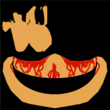 Exe (sonic mouth retexture) Roblox decal