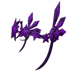 Purple Sparkly Star Cyber Sigil Helm