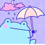 Beautiful frog army