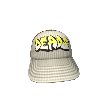 Yellow&Brown Y2K Deads cap Roblox item