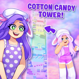 Cotton Candy Tower🍬