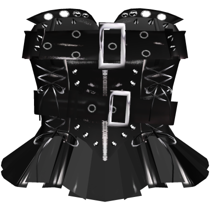 Gothic Scene Punk Corset Black