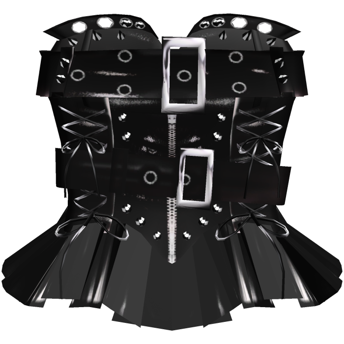 Gothic Scene Punk Corset Black