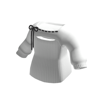 🍀Cute Mini Dress with Crop Top (White) thumbnail