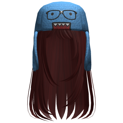 Domo Long Girl Hair Brown V2