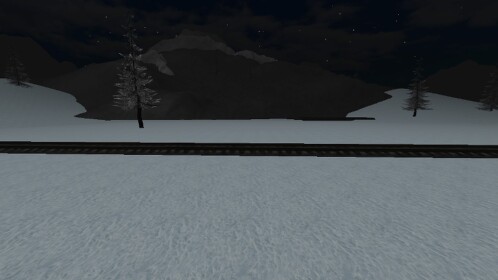 The Polar Express (The train moved by itself)