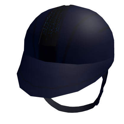 Stylized Horse Riding Helmet Navy Blue Roblox item