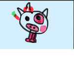 Oliver pink cow