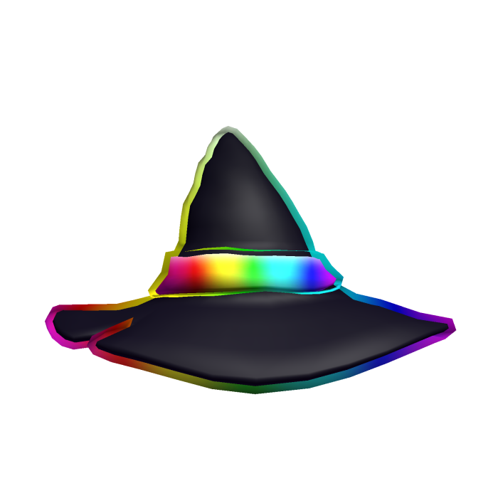 Rainbow Witch Hat