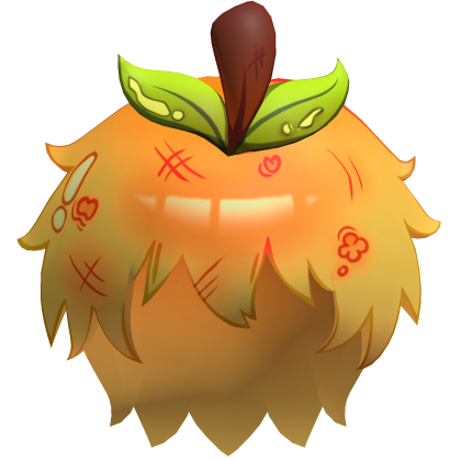 Toon Lowpoly Anime Apple Hair
