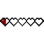 [🎁 FREE UGC] Pixel Heart HP Critical(10%)