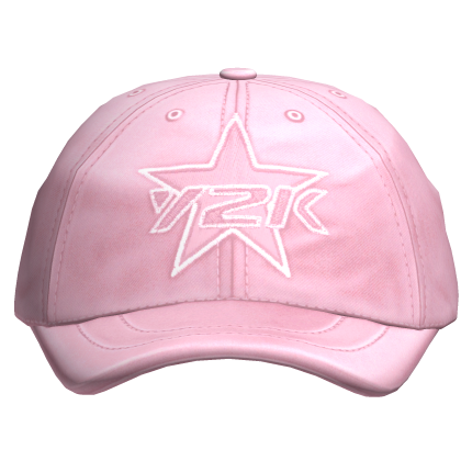 Basic Pink Y2K Star Cap Roblox item