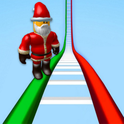 Slide Down a RAINBOW SLIDE