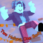 Two Halves, One Body🦵💪 [2 Player Obby]
