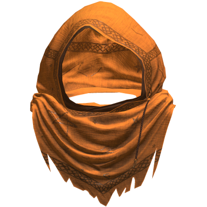 Yellow Sorcerer Distressed Rune Hood
