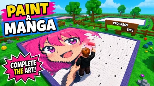Paint a Manga! 🎨 [NO LIMIT ♾️]