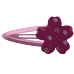 🍓 Cute Strawberry and Flower Hair Clip 🍓