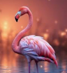 -Pink Flamingo-