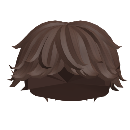 Brown Messy Front Swoop