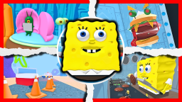 Uciekaj przed SPONGEBOYEM i KRUSTY KRABEM OBBY!!