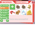 My dream pet in adopt me is a shadow dragon