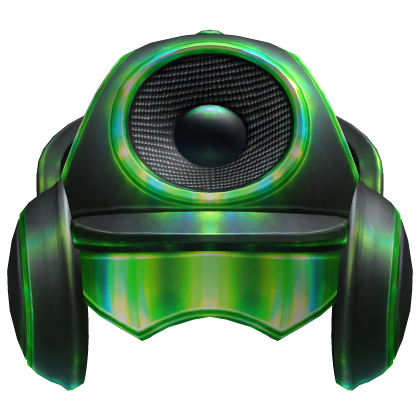 Green Hologram Recolor Hi-Fi Hat (ADDON)